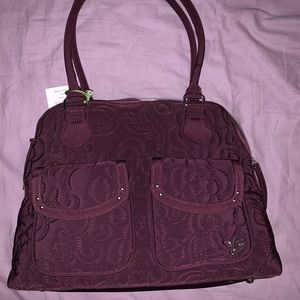 Vera Bradley Bowler Satchel